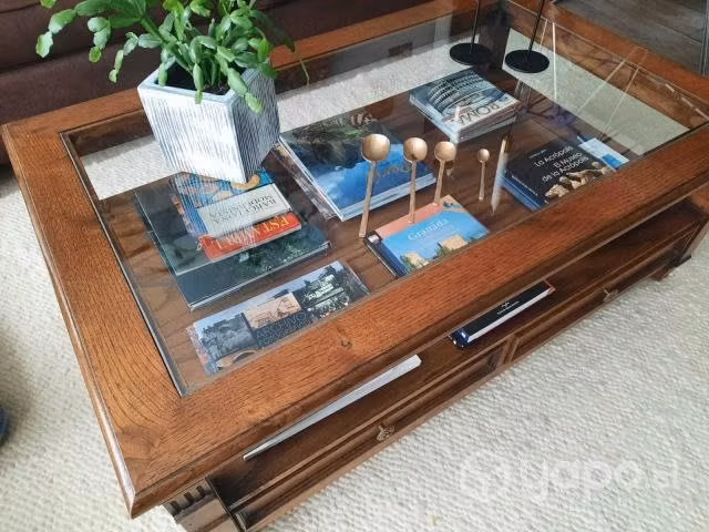 Mesa de centro de castaño - Imagen 2