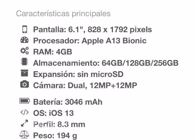 IPhone 11 de 64 GB - Imagen 2