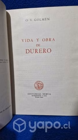 Vida y obra de Durero, O. v. Golmen