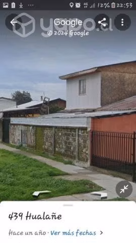 Casa esquina calle hualañe con licanten