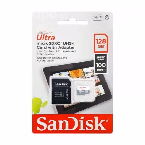Tarjeta de memoria 128 GB Sandisk