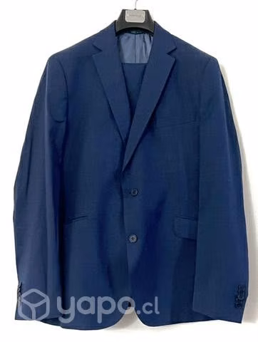 Traje formal lana2 Piezas Slim Fit Perry Ellis 56