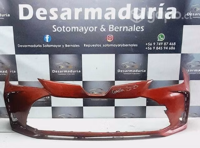 Parachoque delantero Corolla 2022 a 2023 2.1