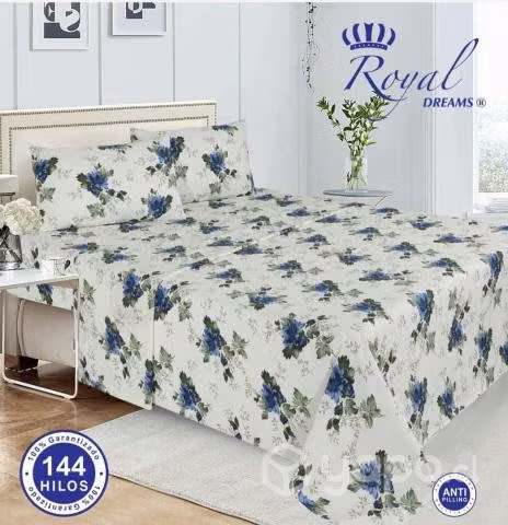 Juego De Sábanas Estampadas Royal Dreams 2p 144 Hi