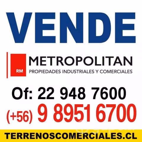 Inmobiliarias: 2.500 m2 San Francisco al sur Matta