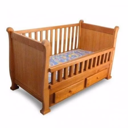 Cuna de madera