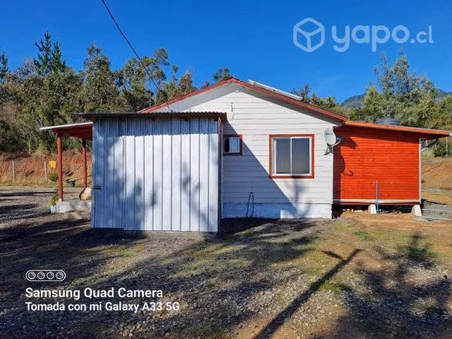 Se vende campo 7000M2 con casa de 107M2