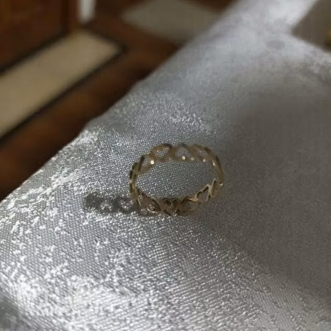 Anillo oro nuevo