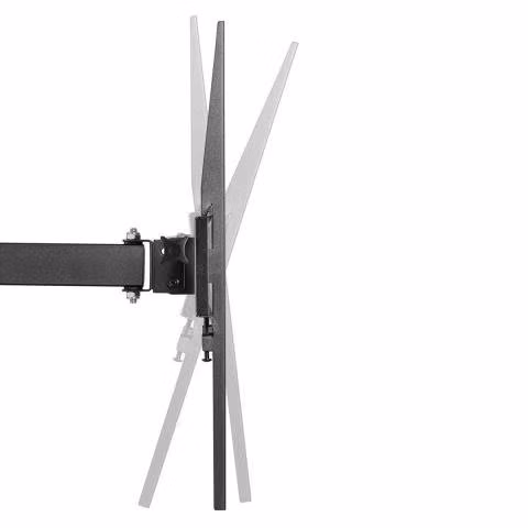 Soporte lcd/led tipo brazo en muro 37" a 70". 35kg