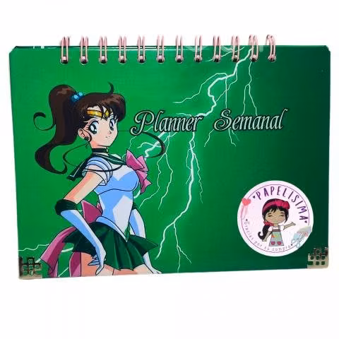 Planner Mensual y Semanal Sailor Moon