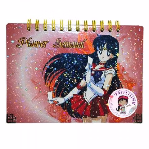 Planner Mensual y Semanal Sailor Moon