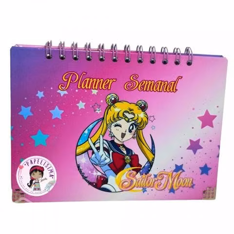 Planner Mensual y Semanal Sailor Moon
