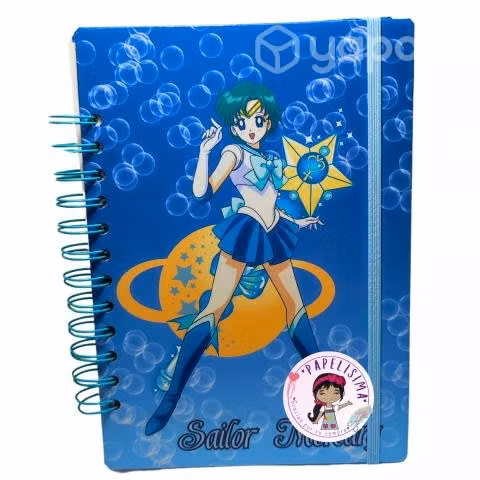 Cuaderno Sailor Moon tamaño A5 100 hojas