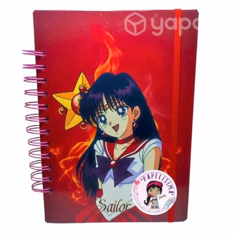 Cuaderno Sailor Moon tamaño A5 100 hojas