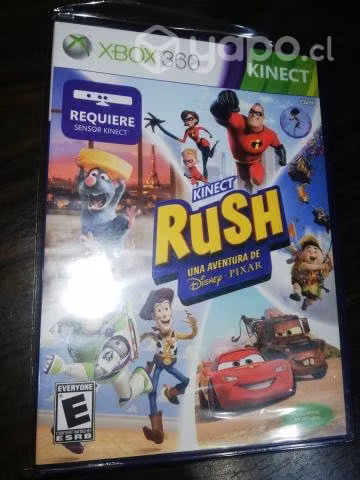 Rush una aventura de disney pixar xbox 360.