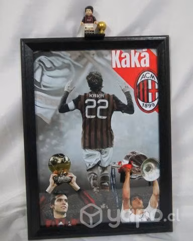 A.C Milán Ricardo Kaká Cuadro más figura