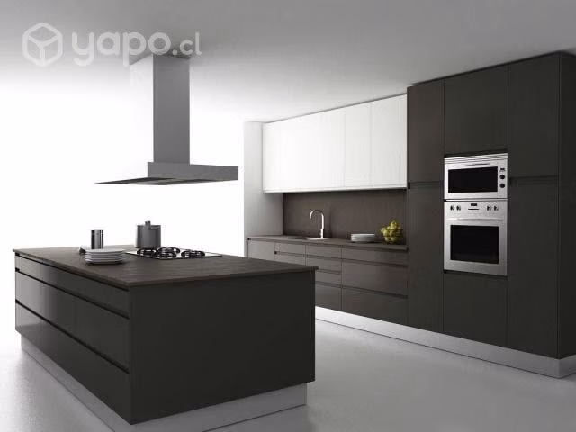Cocina pequeña o muebles incomodos
