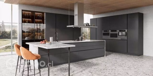 Cocina pequeña o muebles incomodos
