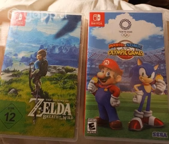 Zelda BOTW / mario y sonic juegos olimpicos