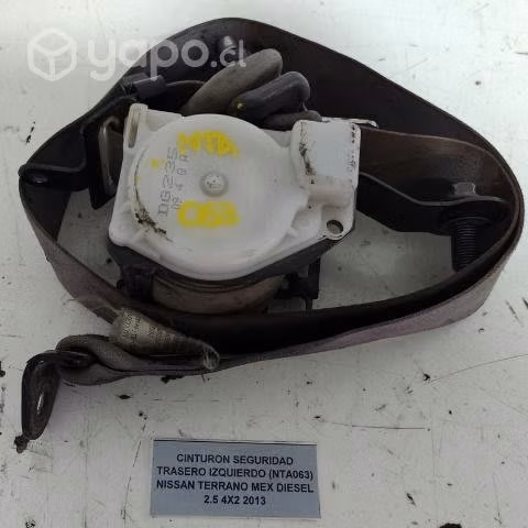 Cinturon Seg tras izq (NTA063) Terrano 2.5 MX 2013