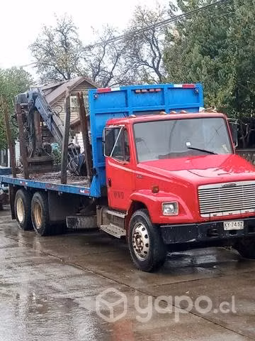 Freightliner FL80 con grua