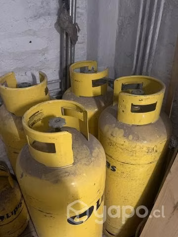 Galones de gas 45 kg y galon de oxigeno