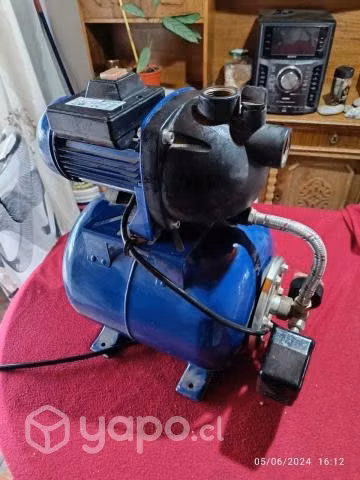 Bomba de agua de 1/2 hp con hidroneumatico