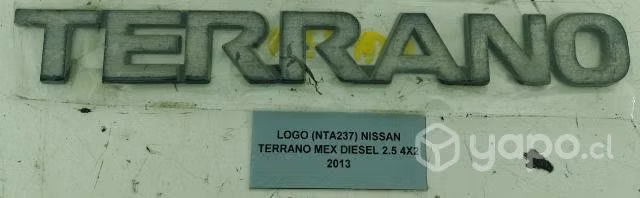 Logo (NTA237) Nissan Terrano Mex Diesel 2.5 4x2