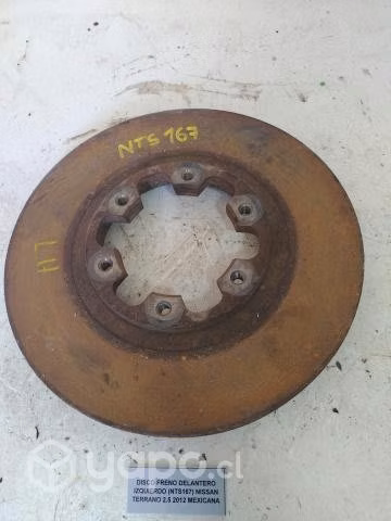 Disco Freno Del Izq (NTS167) Nissan Terrano 2.5 MX