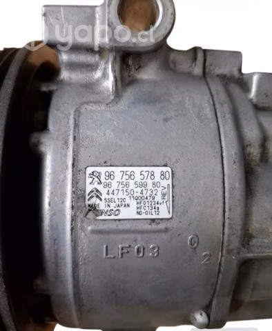 Compresor de Aire Ac Citroen C4 Picasso 1.6 HDI - Imagen 4