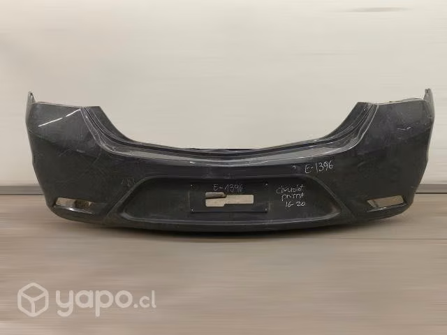 Parachoque trasero chevrolet prisma 2016-2020