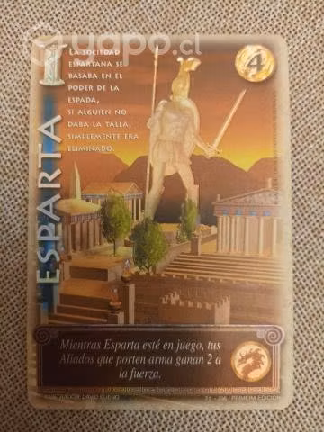 Mitos y Leyendas Cartas de Primera Edición