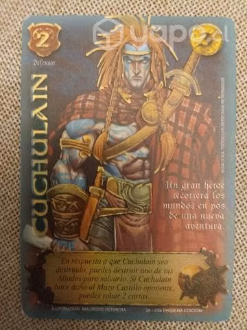 Mitos y Leyendas Cartas de Primera Edición