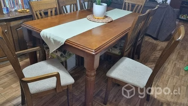 Comedor de 8 sillas