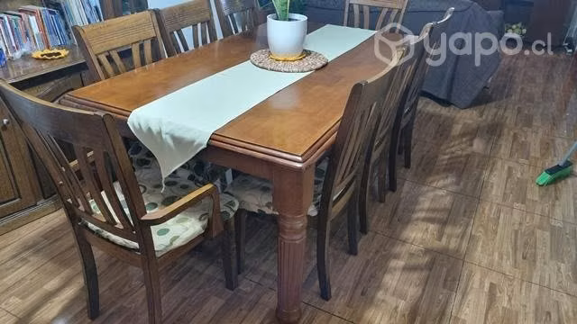 Comedor de 8 sillas