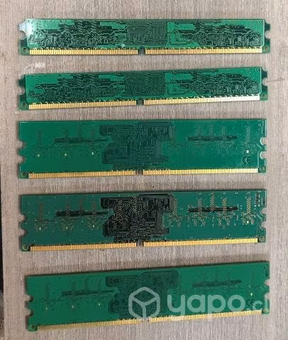Memoria RAM PC Kingston KVR667D2N5 1GB - Imagen 2