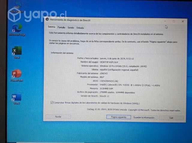 Notebook Lenovo B41-30 SSD 500 GB 16 GB RAM - Imagen 4