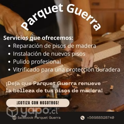 Reparación Pisos de madera