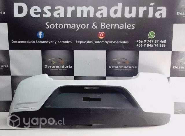 Parachoque trasero Onix 2017 a 2019 2.1