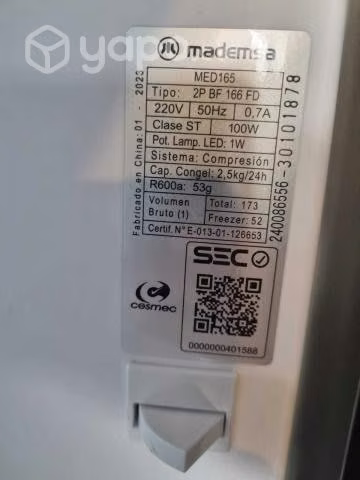 Refrigerador Mademsa - Imagen 3