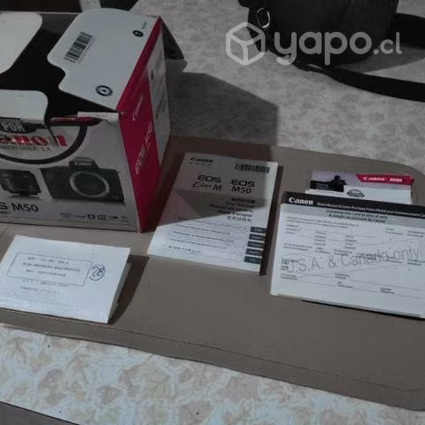 Camara canon m50 en perfecto estado