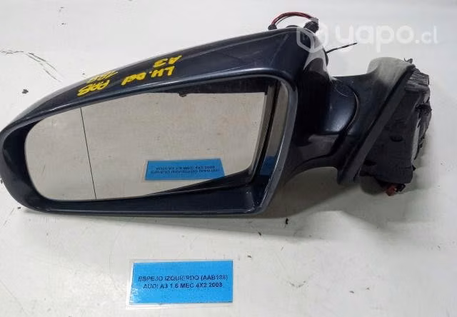Espejo Izquierdo (AAB188) Audi A3 1.6 MEC 4x2 2008