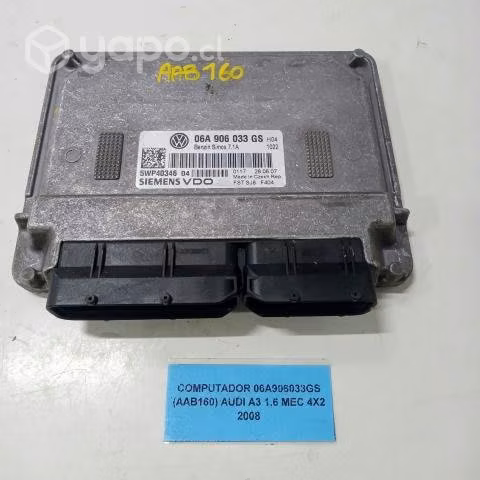 Computador 06A906033GS (AAB160) Audi A3 1.6 MEC