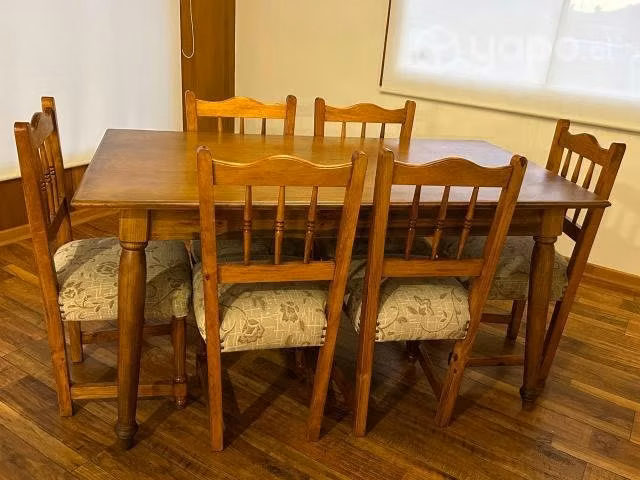 Comedor con 6 sillas