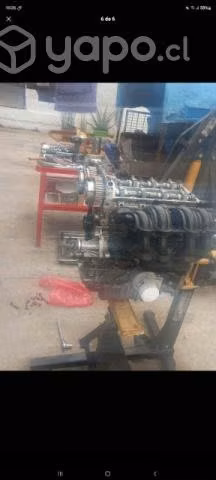 Taller mecánico con pozo