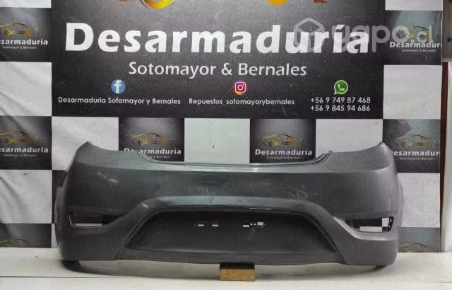 Parachoque trasero accent sport rb. 2.0