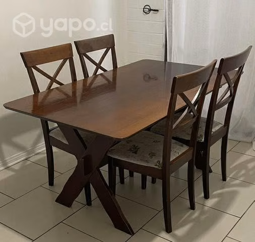 Mesa 4 sillas