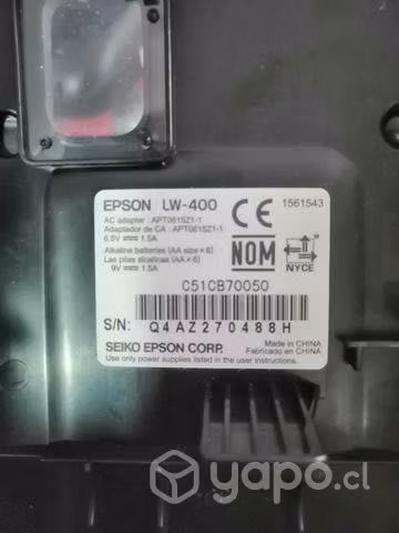 Etiquetadora Epson LW-400