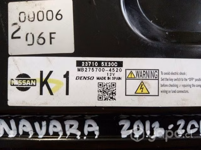 Computador Nissan Navara 2014-2015 Mecánica 2.5 - Imagen 2