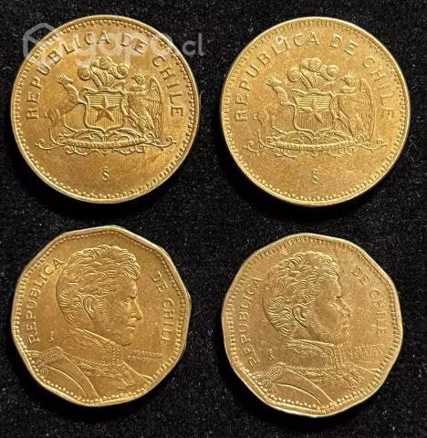 Moneda 100 y 50 pesos excelente estado - Imagen 2